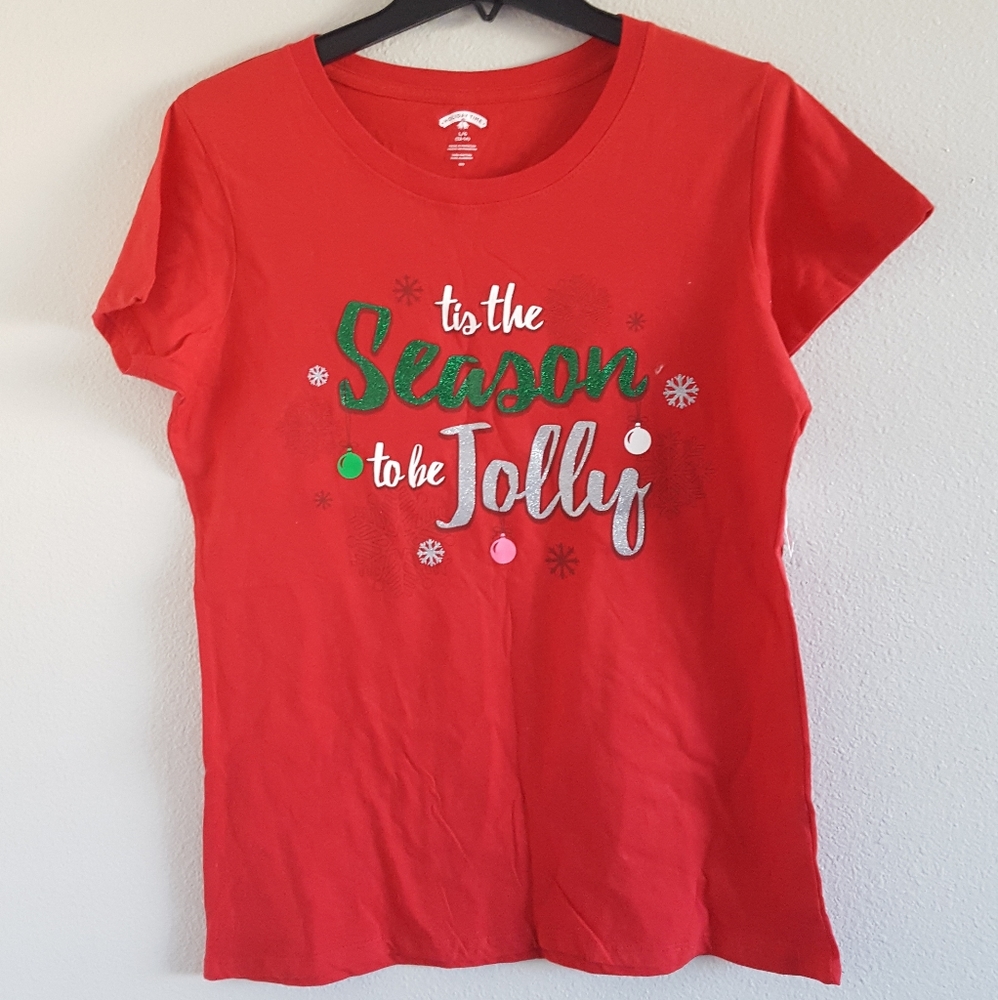 Holiday Christmas Womens Tee "Tis the Season"